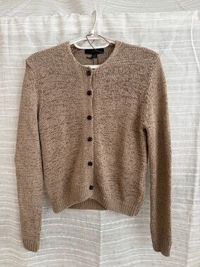 ZARA Women Knit Button-Front Sweater Cardigan